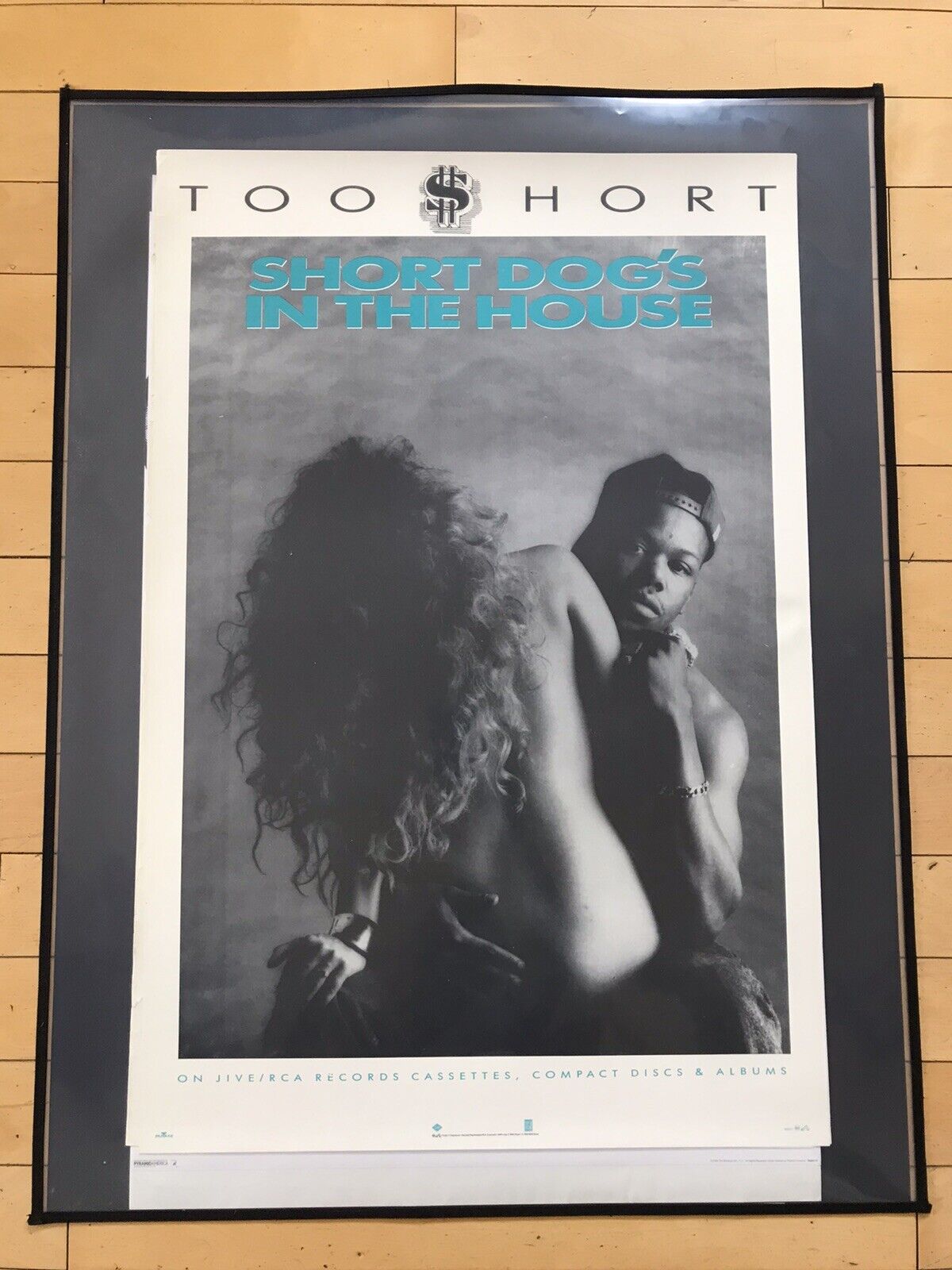 Vtg Too Short Short Dog’s On The House Poster Hiphop Rap Bay Area 24x36