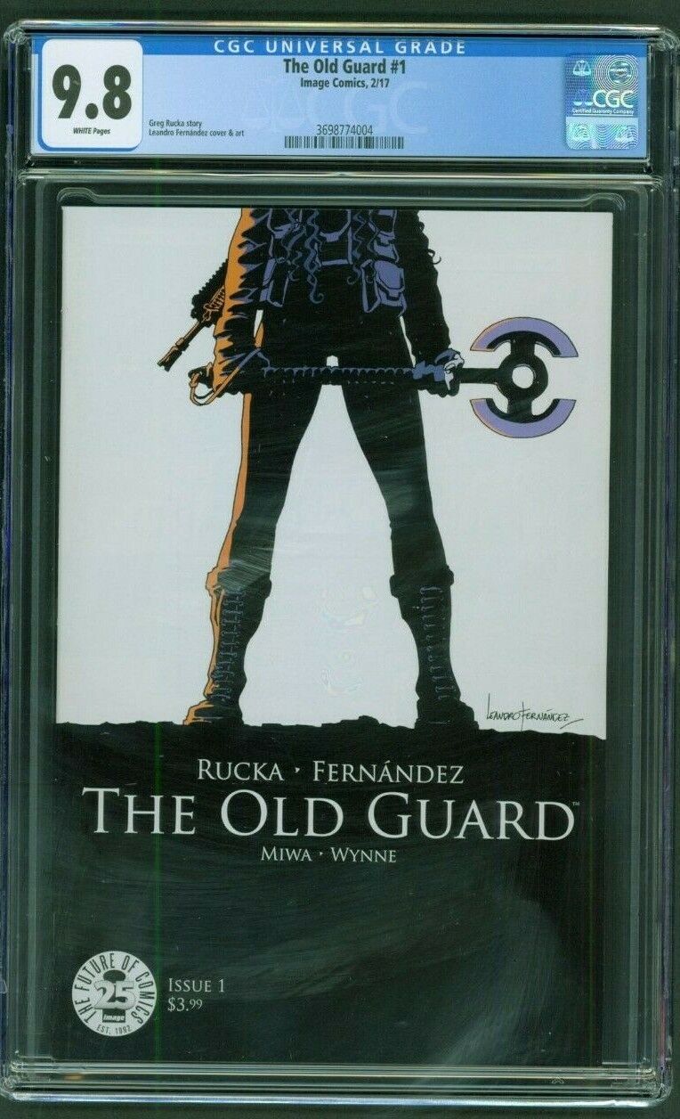 The Old Guard #1- CGC 9.8- Netflix Movie- Charlize Theron-Image Comics