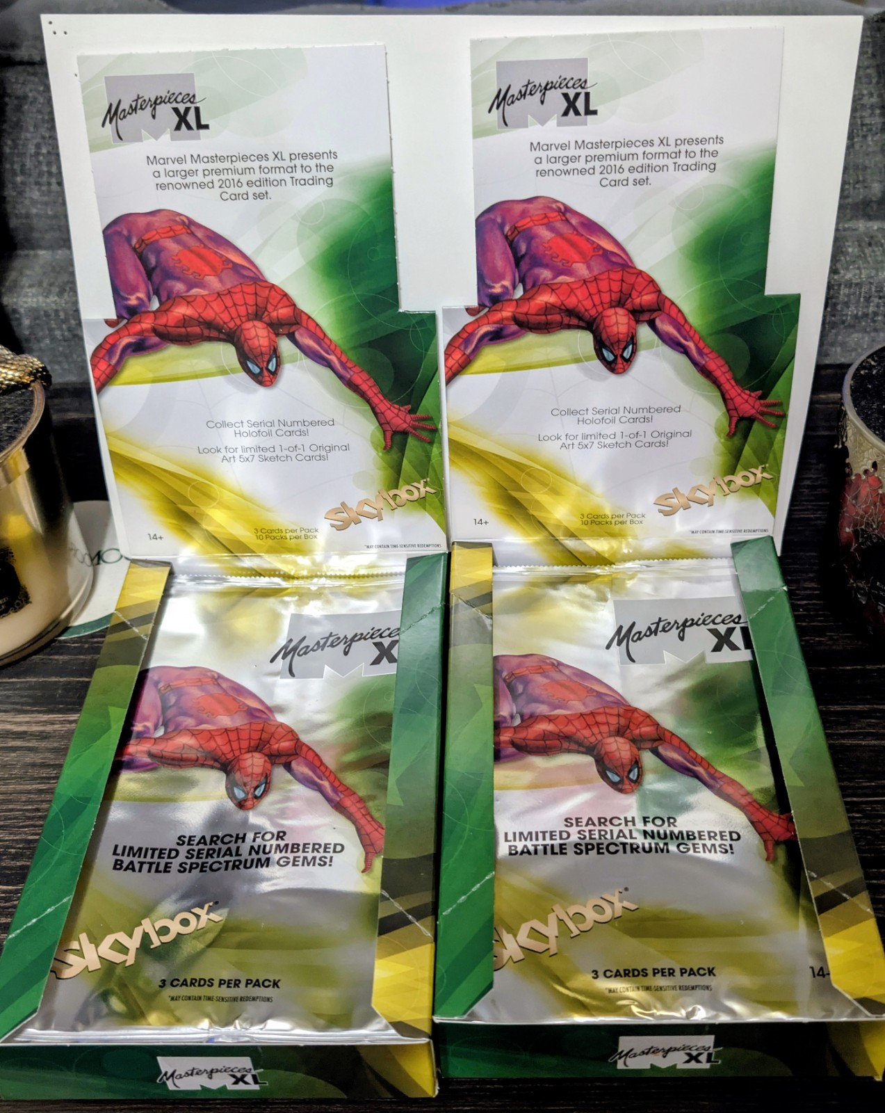 2024 Upper Deck - Skybox Marvel Masterpieces XL Sealed Hobby Pack (3 available) 2024 Upper Deck - Skybox Marvel Masterpieces XL Sealed Hobby Pack (3 available)