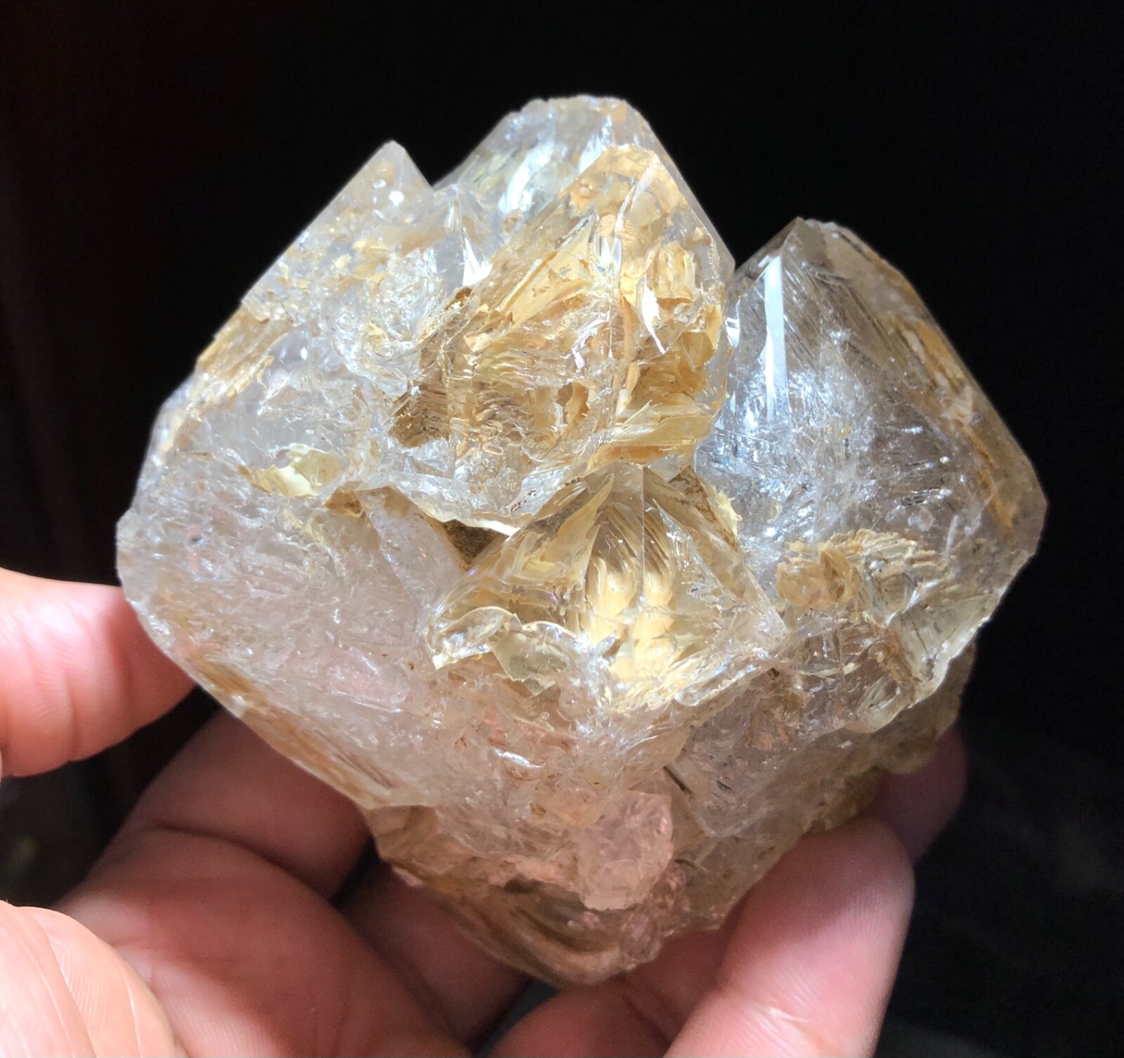 Rare Window Quartz Elestial Fenster with Clay Inclusion Damage Free 550Grams Rare Window Quartz Elestial Fenster with Clay Inclusion Damage Free 550Grams