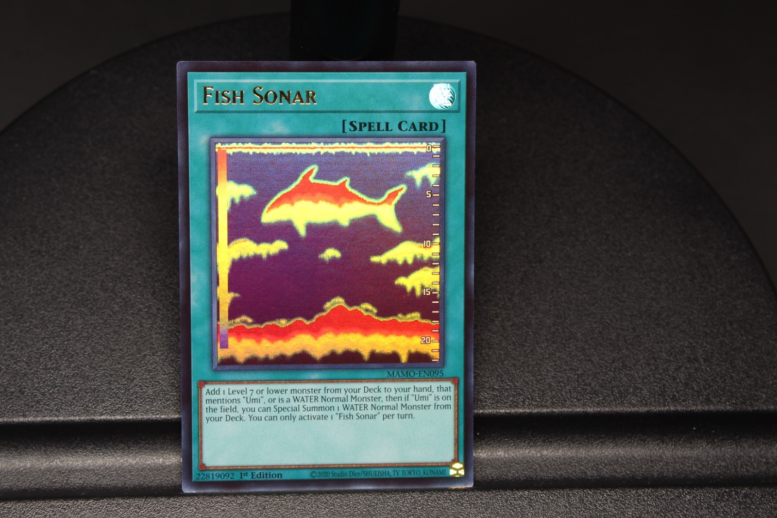 Fish Sonar MAMO-EN095 Ultra Rare 1st Edition Yu-Gi-Oh Magnificent Monsters Fish Sonar MAMO-EN095 Ultra Rare 1st Edition Yu-Gi-Oh Magnificent Monsters