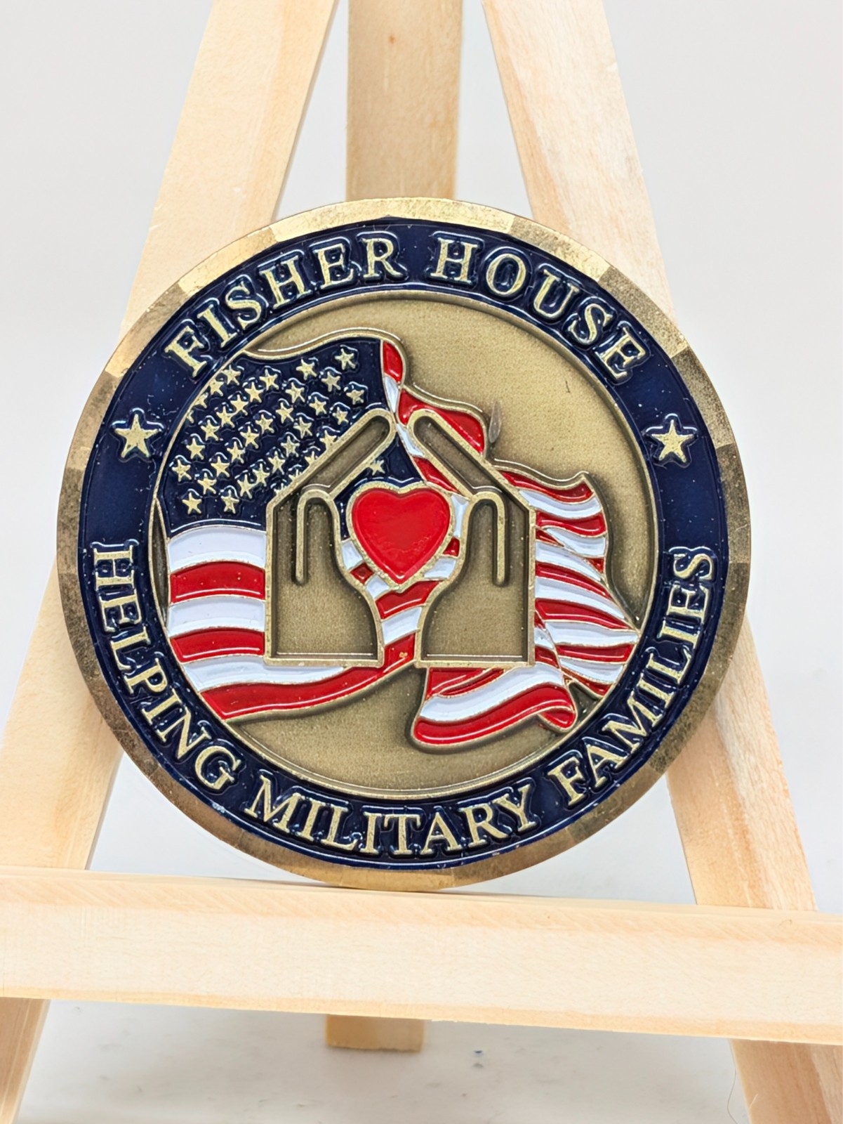 Fisher House Landstuhl Germany Challenge Coin Helping Military Families LRMC Fisher House Landstuhl Germany Challenge Coin Helping Military Families LRMC