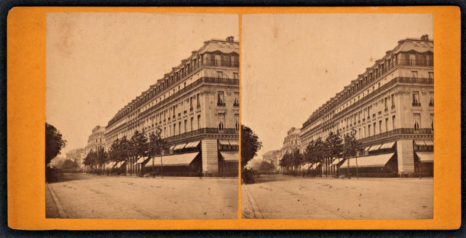 256~The Grand Hotel, Paris, France. My Quartens 1872 & 1872  (written on back)