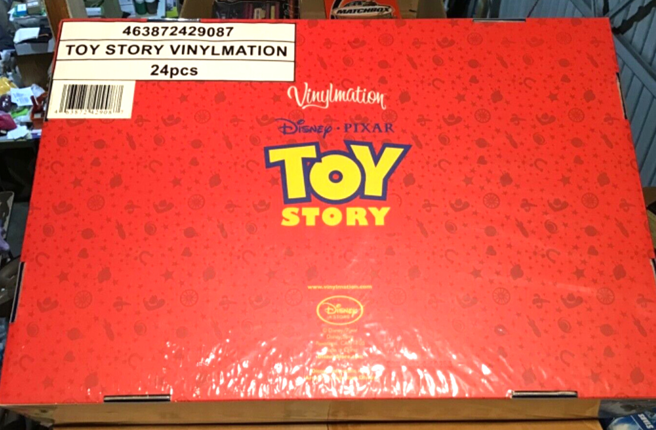 Disney Pixar Toy Story Vinylmation Figure Full Case 24pcs Disney Pixar Toy Story Vinylmation Figure Full Case 24pcs
