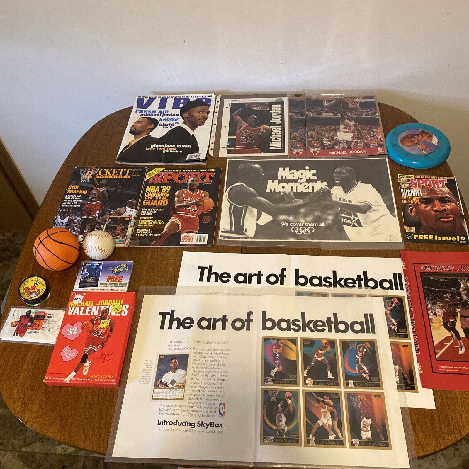 Michael Jordan VTG 80s 90 McDonald\'s skybox basketball advertising Space Jam Lot