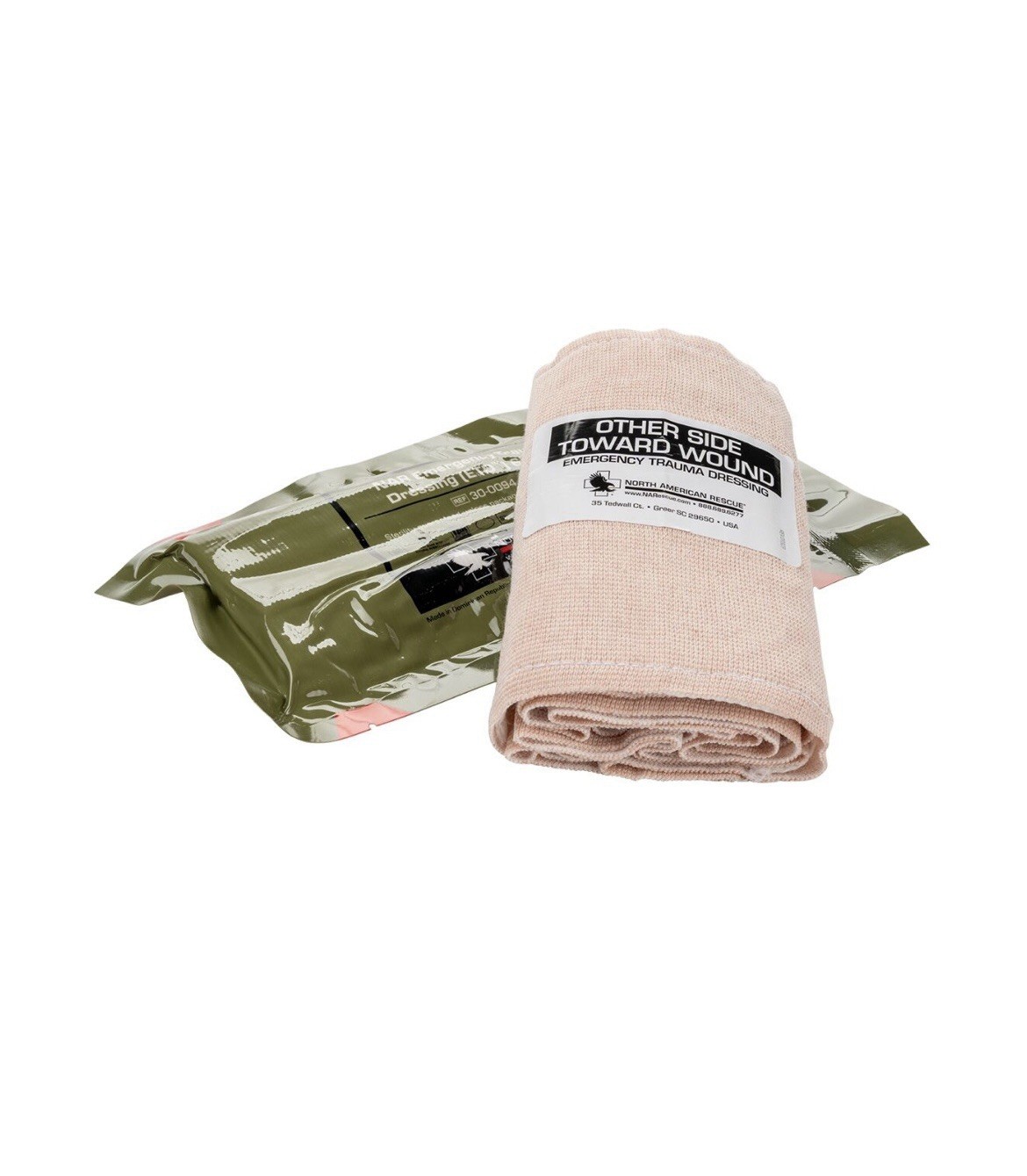 North American Rescue (NAR) Emergency Trauma Dressing 6" Flat, EXP SEP2034 North American Rescue (NAR) Emergency Trauma Dressing 6" Flat, EXP SEP2034