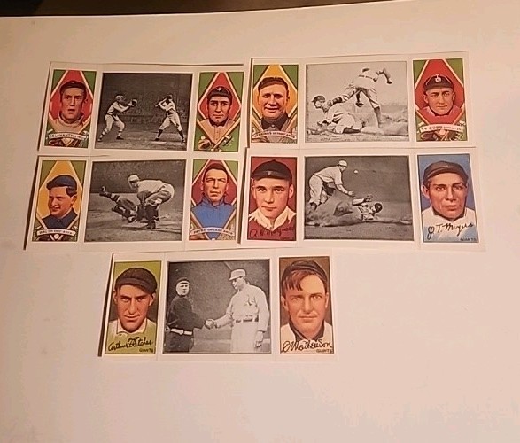 Hassan Cork Tip Cigarettes Baseball Tobacco Card Lot of 5 - Ty Cobb, Mathewson Hassan Cork Tip Cigarettes Baseball Tobacco Card Lot of 5 - Ty Cobb, Mathewson
