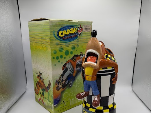 EXTREMELY RARE Crash Bandicoot Cookie Jar EXTREMELY RARE Crash Bandicoot Cookie Jar