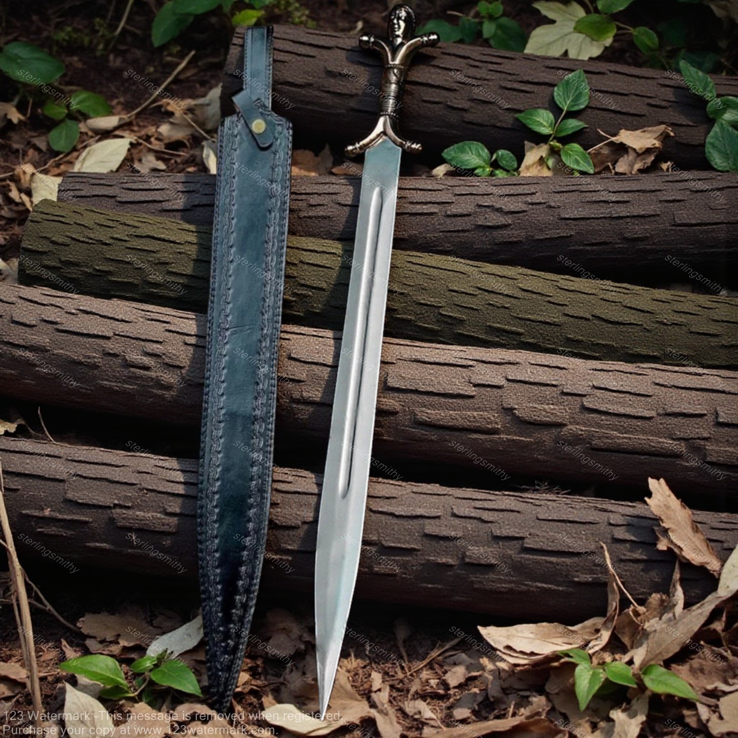 Celtic Scottish Anthropomorphic Sword Medieval Viking Cosplay Edition Gift Him