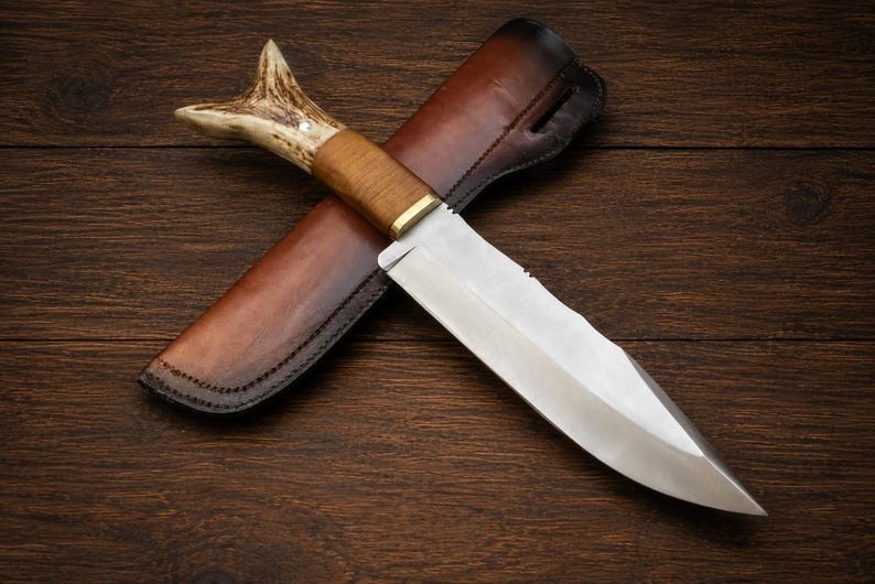 Legends of the Fall Replica Knife/Handmade Stainless Steel Blade, Antler Handle Legends of the Fall Replica Knife/Handmade Stainless Steel Blade, Antler Handle