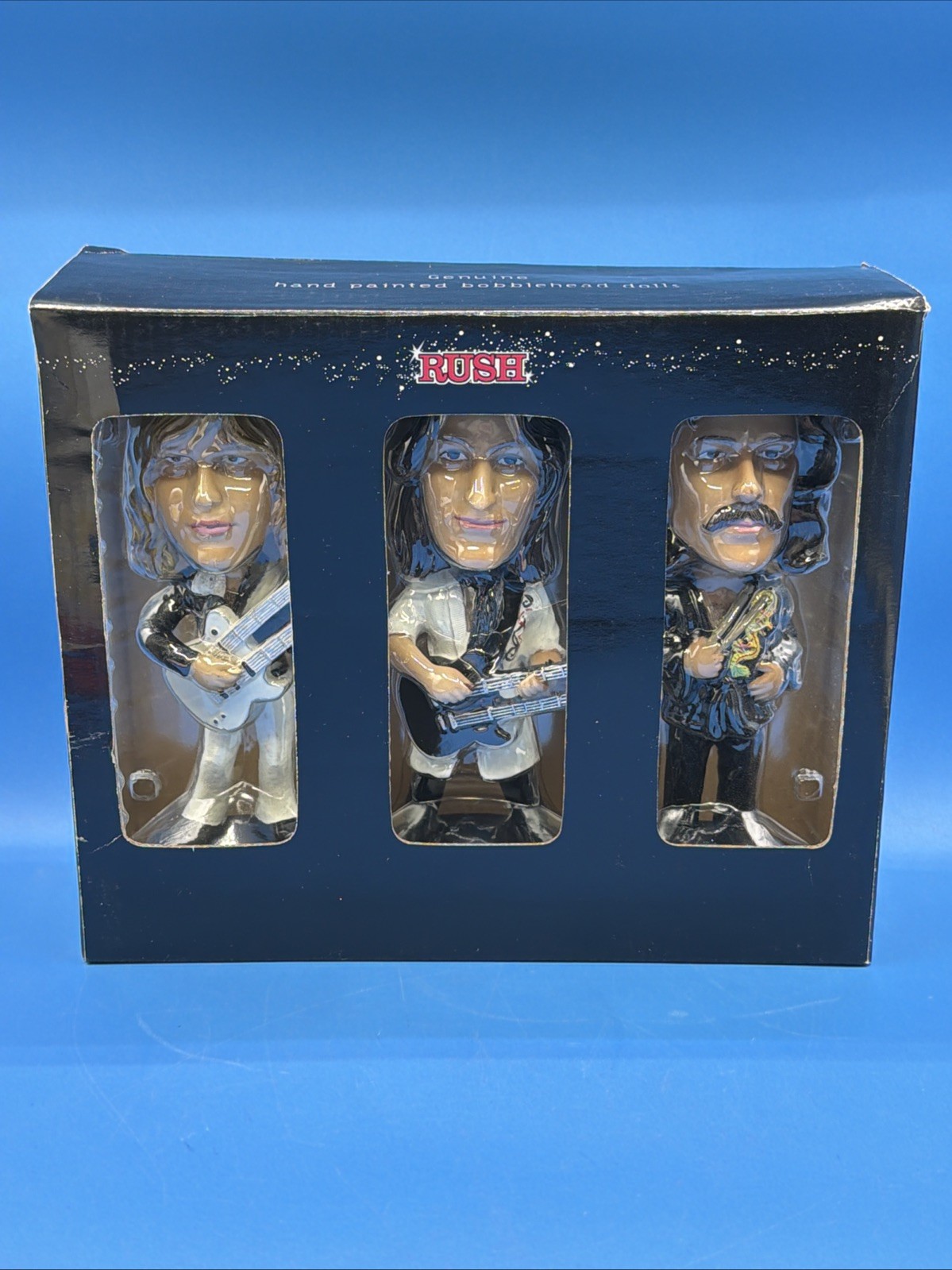 2001 Rush Bobble Dobbles Hand Painted Original Limited Edition Bobbleheads 2001 Rush Bobble Dobbles Hand Painted Original Limited Edition Bobbleheads