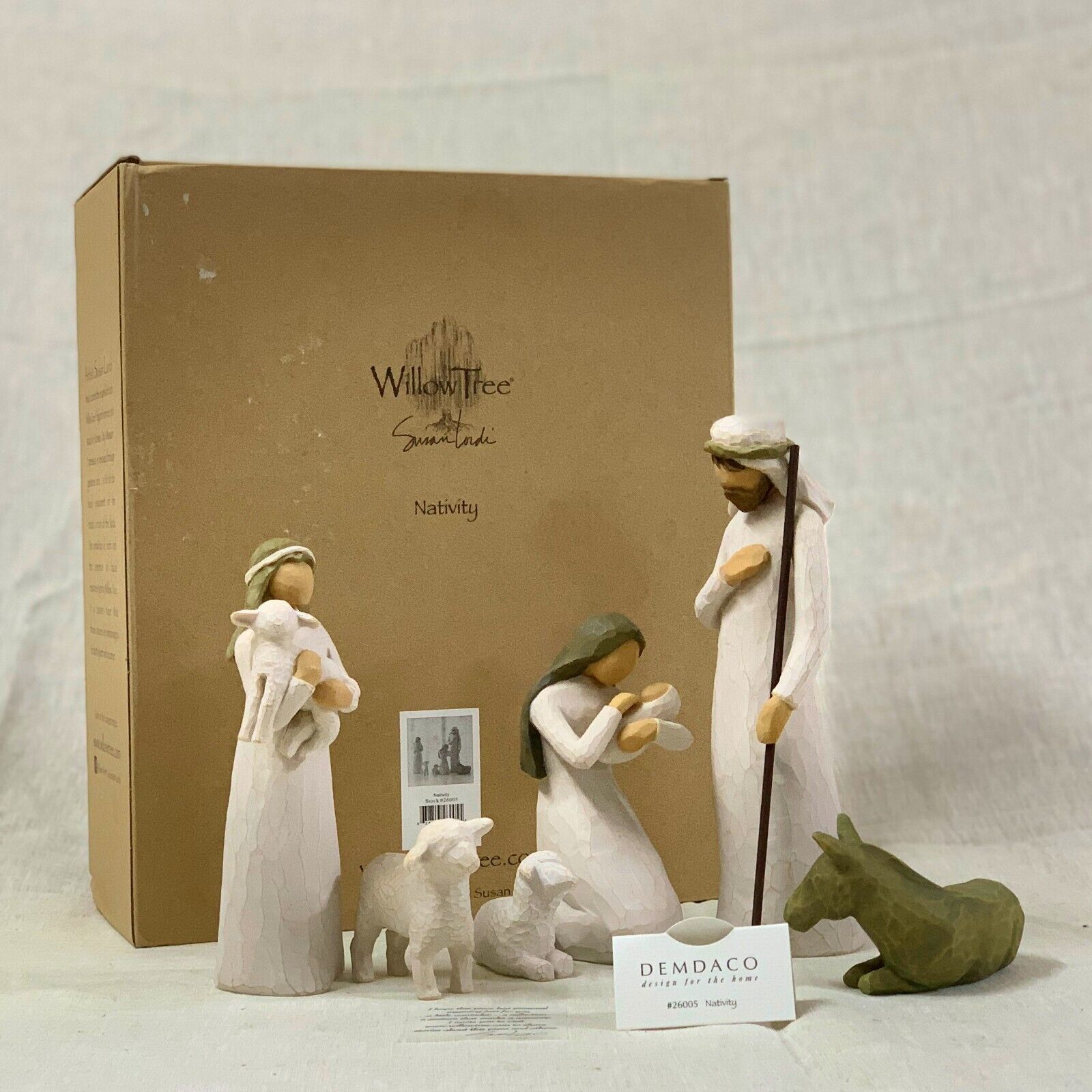 Willow Tree Nativity Set, Sculpted Hand-painted Nativity Figures