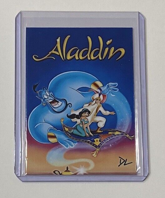 Aladdin Limited Edition Artist Signed Disney Classic Trading Card 2/10