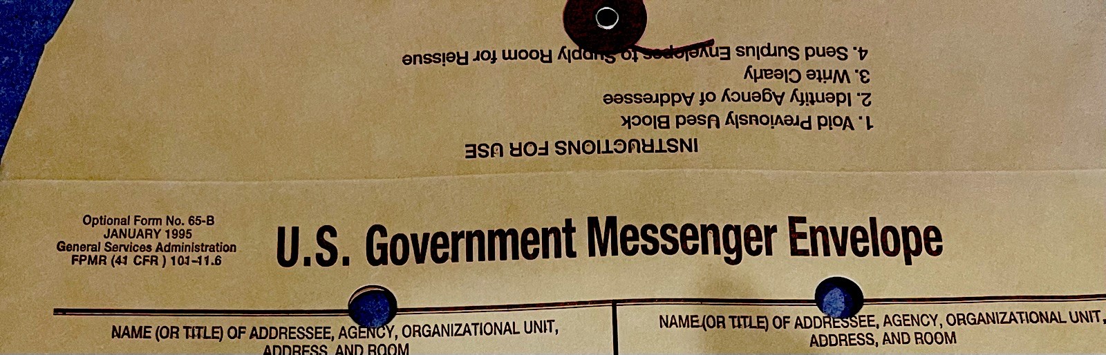 ENVELOPES, RARE US MILITARY GOVERNMENT STOCK / MESSENGER ENVELOPES / 250 TOTAL ENVELOPES, RARE US MILITARY GOVERNMENT STOCK / MESSENGER ENVELOPES / 250 TOTAL