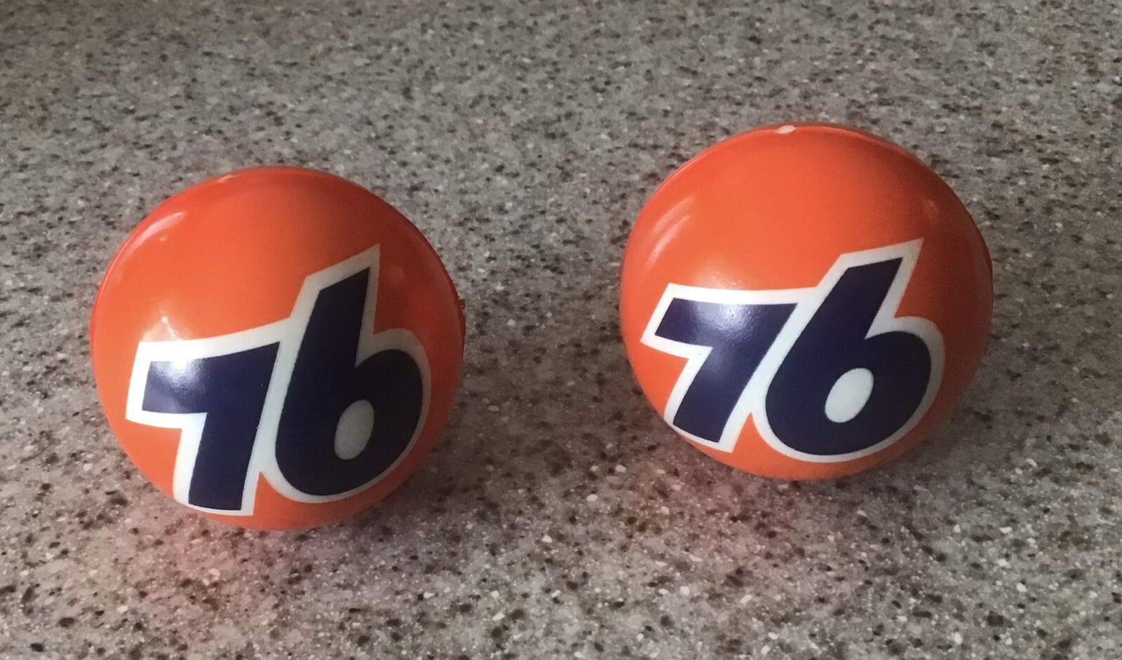 *NEW DESIGN- 76 ANTENNA BALL- RUBBER-LOT OF 2- BRAND NEW *NEW DESIGN- 76 ANTENNA BALL- RUBBER-LOT OF 2- BRAND NEW