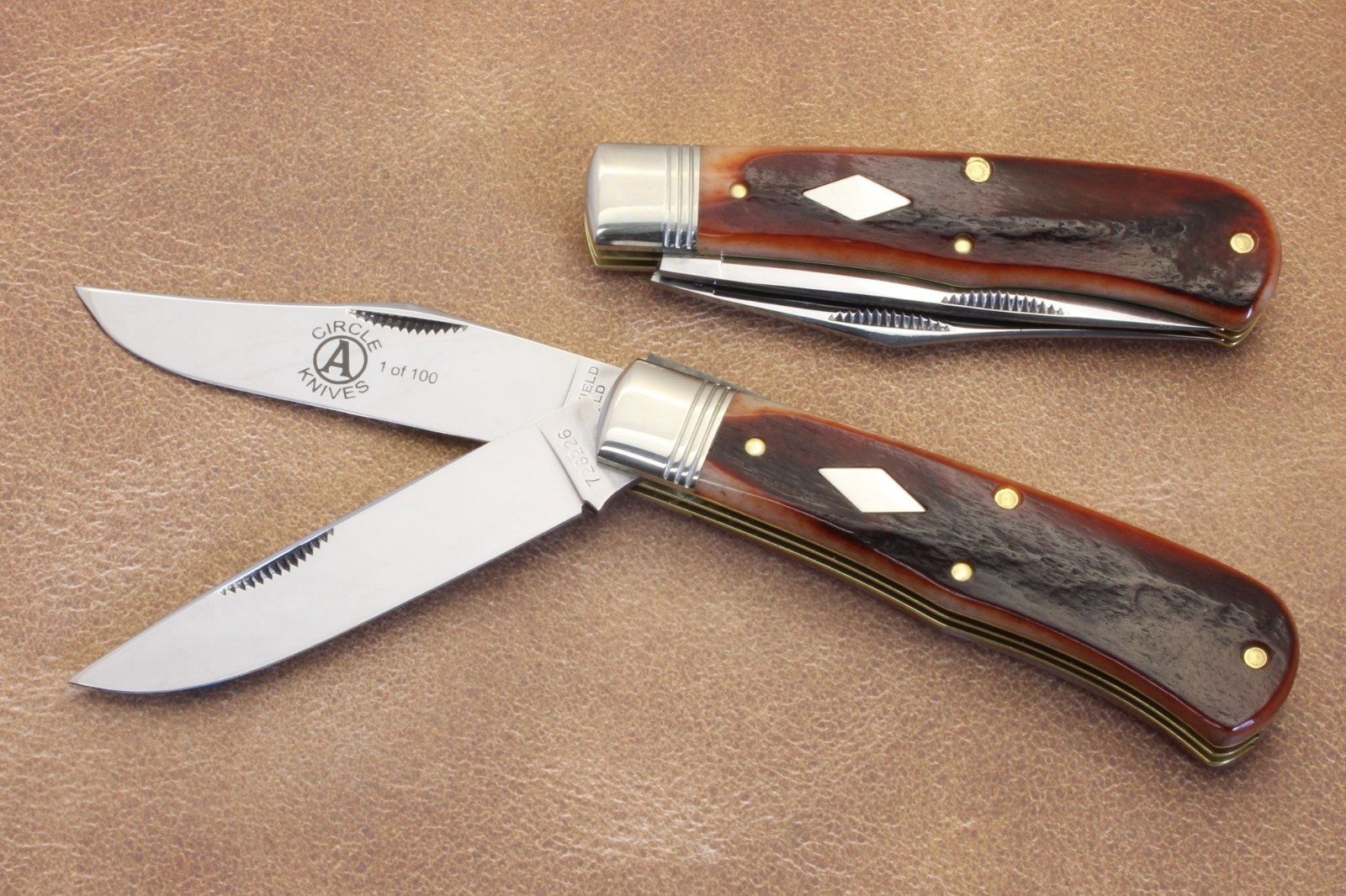GREAT EASTERN CUTLERY  "CIRCLE A KNIVES" 2026 SFO - #728226 {NORTHFIELD UN-X-LD}