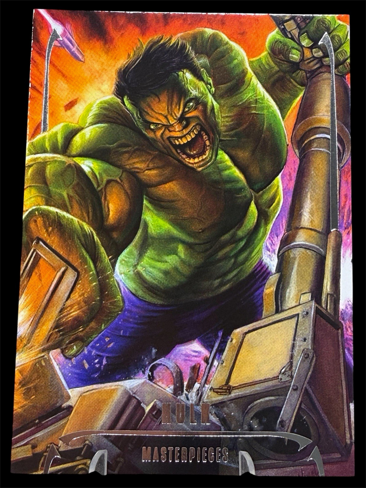 SkyBox Marvel Masterpieces 2024 Hulk #84 Nahuel Grego 39/99 Serial Numbered SkyBox Marvel Masterpieces 2024 Hulk #84 Nahuel Grego 39/99 Serial Numbered