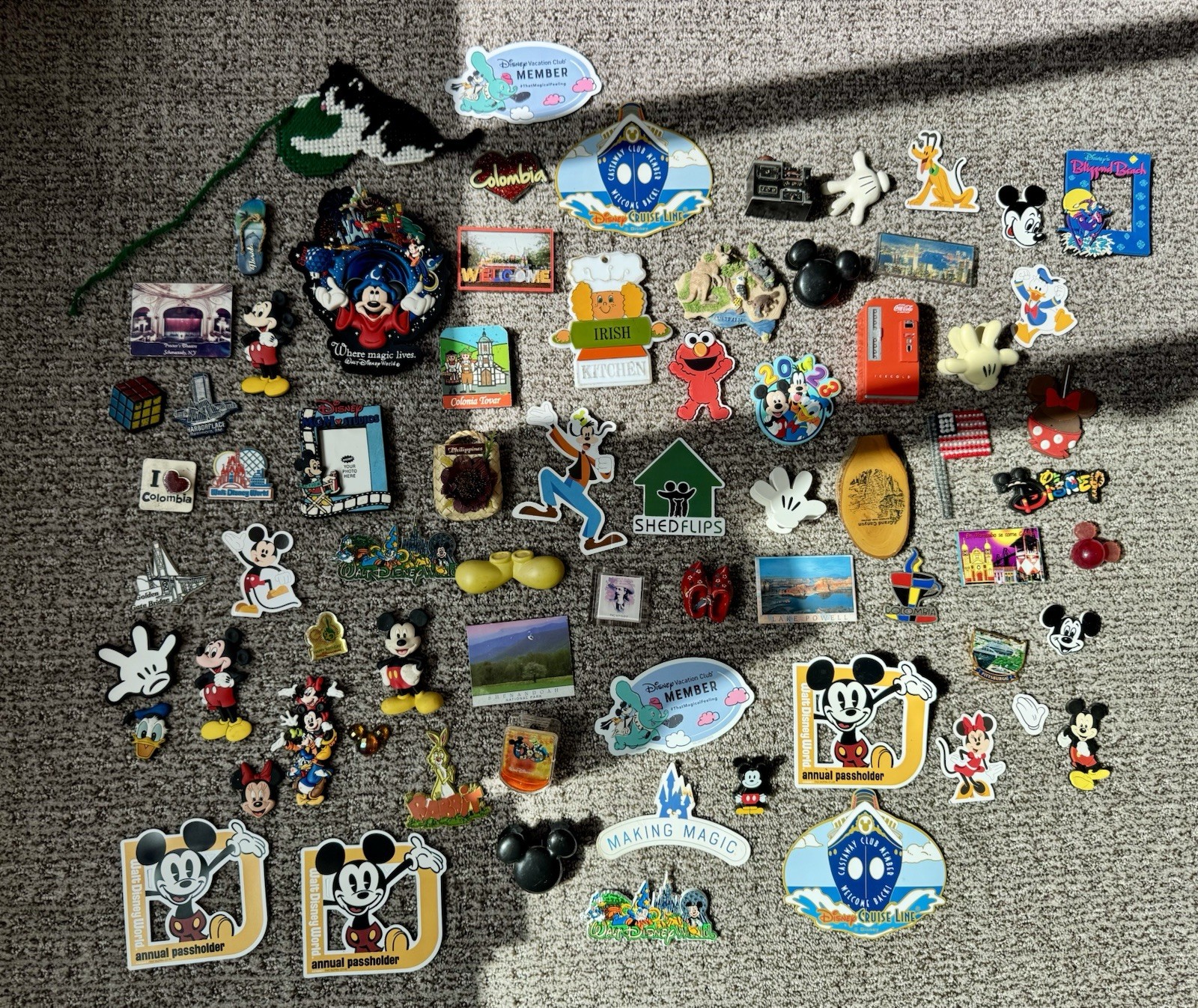 HUGE Lot of 70+ VTG Misc Refrigerator Fridge Magnets Disney Travel Animals READ HUGE Lot of 70+ VTG Misc Refrigerator Fridge Magnets Disney Travel Animals READ