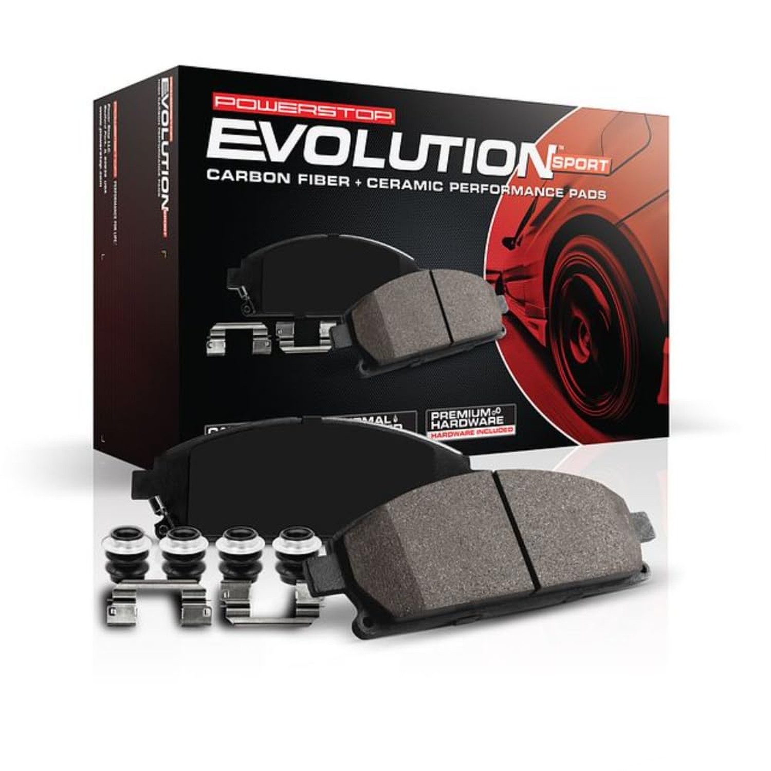 PowerStop Front Brake Pads For BMW X5 2011-18 | BMW X6 2008-19 - Z23 Carbon-F... PowerStop Front Brake Pads For BMW X5 2011-18 | BMW X6 2008-19 - Z23 Carbon-F...