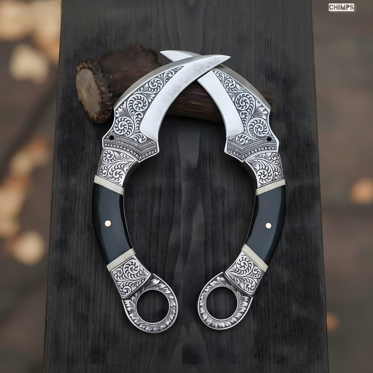 Custom Engraved Karambit Knife Set Handmade Curved Blades for Collectors Custom Engraved Karambit Knife Set Handmade Curved Blades for Collectors