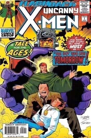 Uncanny X-Men (1981) #-1 Direct Market VF+. Stock Image
