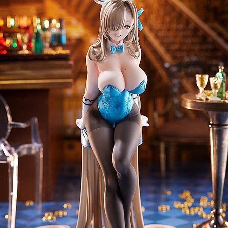 Azur Lane Archive Ichinose Asuna Sexy Bunny Girl Pvc Figure 24Cm Model