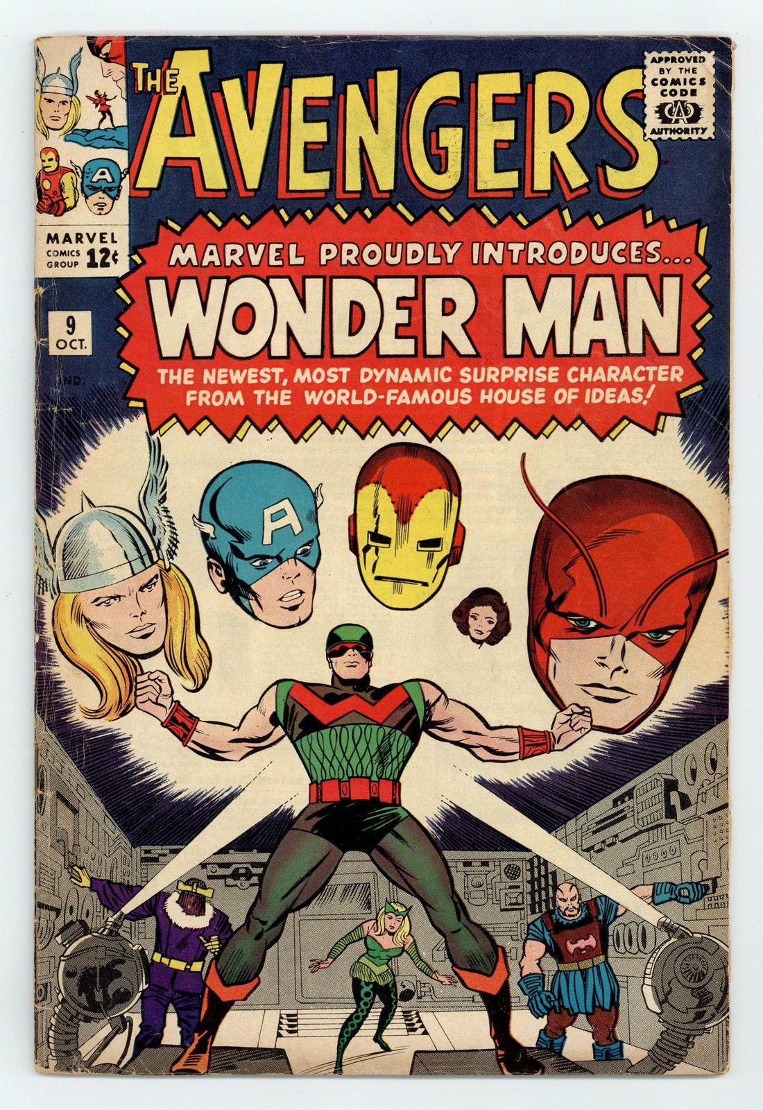 Avengers #9 PR 0.5 1964 1st app. Wonder Man Avengers #9 PR 0.5 1964 1st app. Wonder Man
