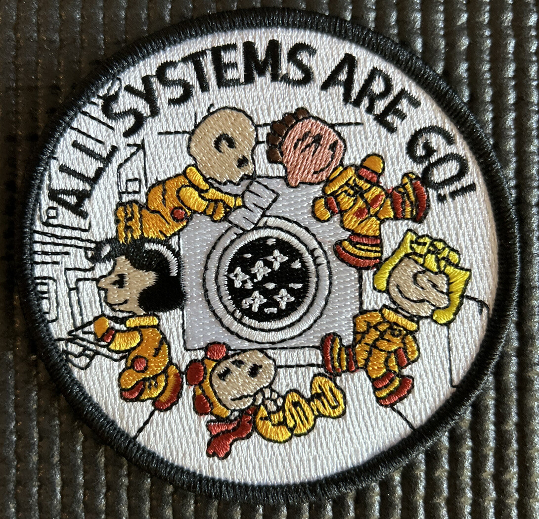 NASA ALL SYSTEMS ARE GO ISS 2023 SPACE PATCH - ARTEMIS PROGRAM - 3.5” NASA ALL SYSTEMS ARE GO ISS 2023 SPACE PATCH - ARTEMIS PROGRAM - 3.5”