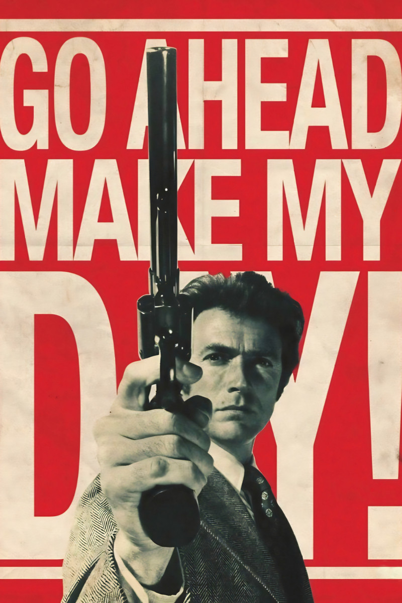CLINT EASTWOOD / DIRTY HARRY / MOVIE POSTER CLINT EASTWOOD / DIRTY HARRY / MOVIE POSTER