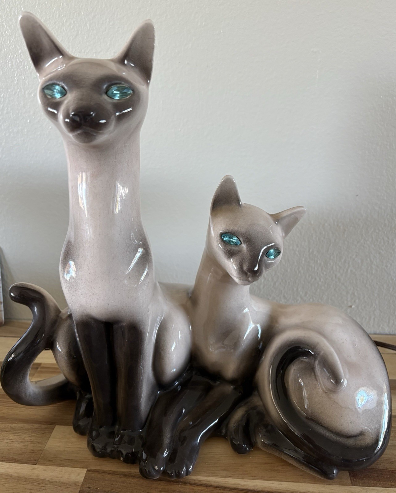 Vintage Lane & Co Siamese Cat TV Lamp Mid Century Modern 1950s Vintage Lane & Co Siamese Cat TV Lamp Mid Century Modern 1950s
