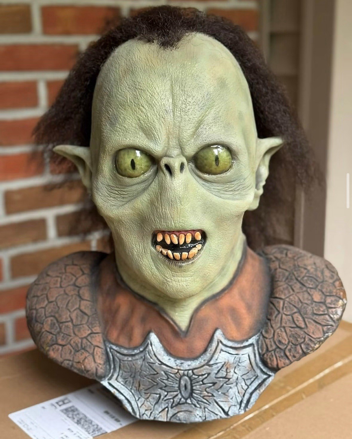 Rare Lord Of The Rings ORC latex mask By Jeremy Bohr Rare Lord Of The Rings ORC latex mask By Jeremy Bohr