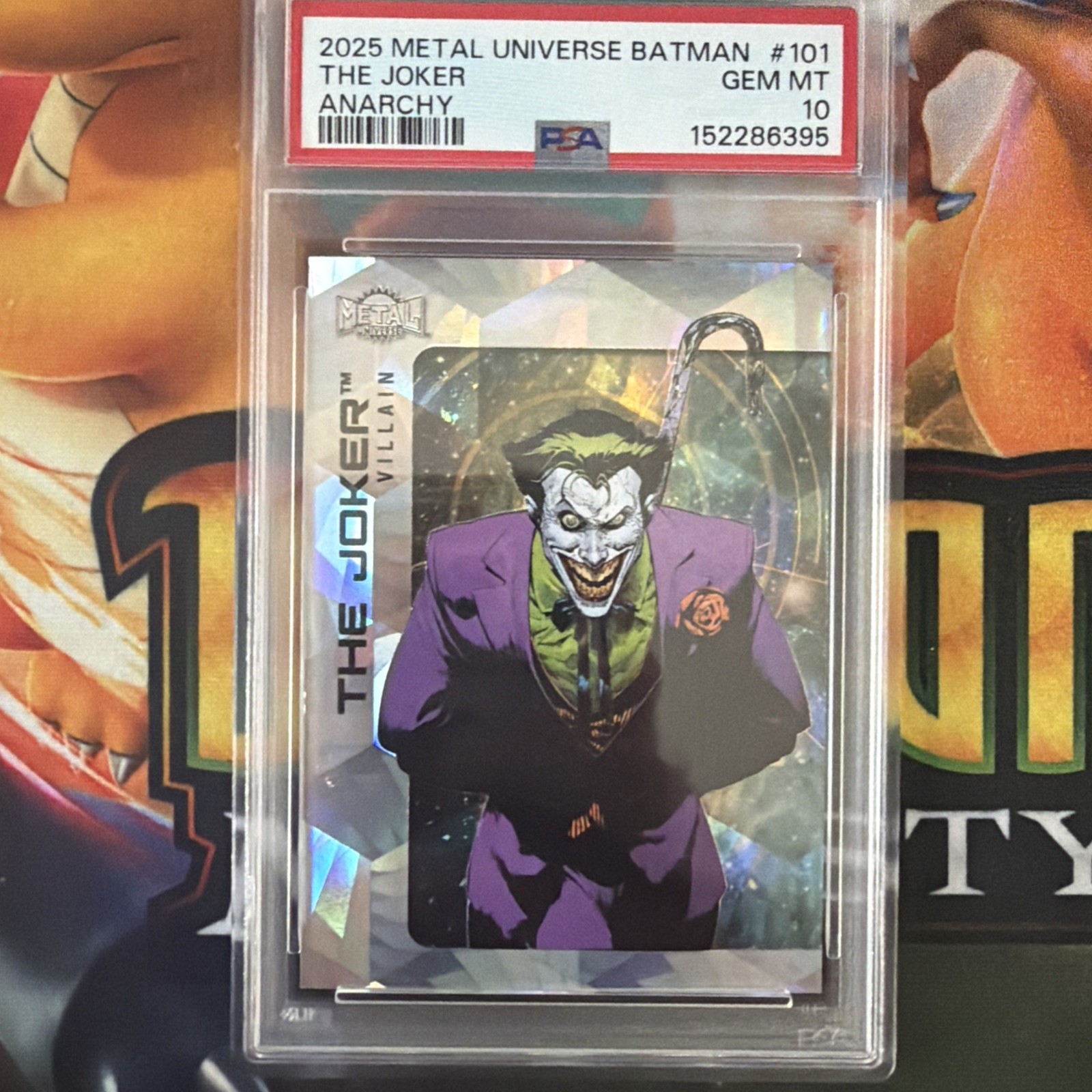 2025 Skybox Metal Universe DC The Joker #101 Mint 105/250