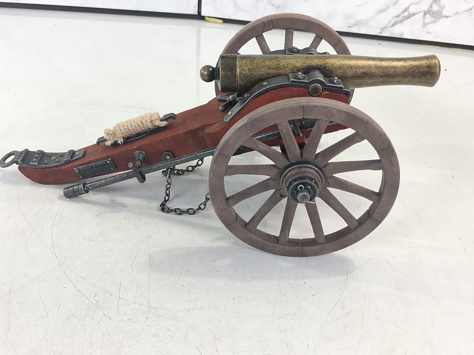 VTG Civil War Cannon DAHLGREN 1861 Miniature 12" Artillery Cannon VTG Civil War Cannon DAHLGREN 1861 Miniature 12" Artillery Cannon