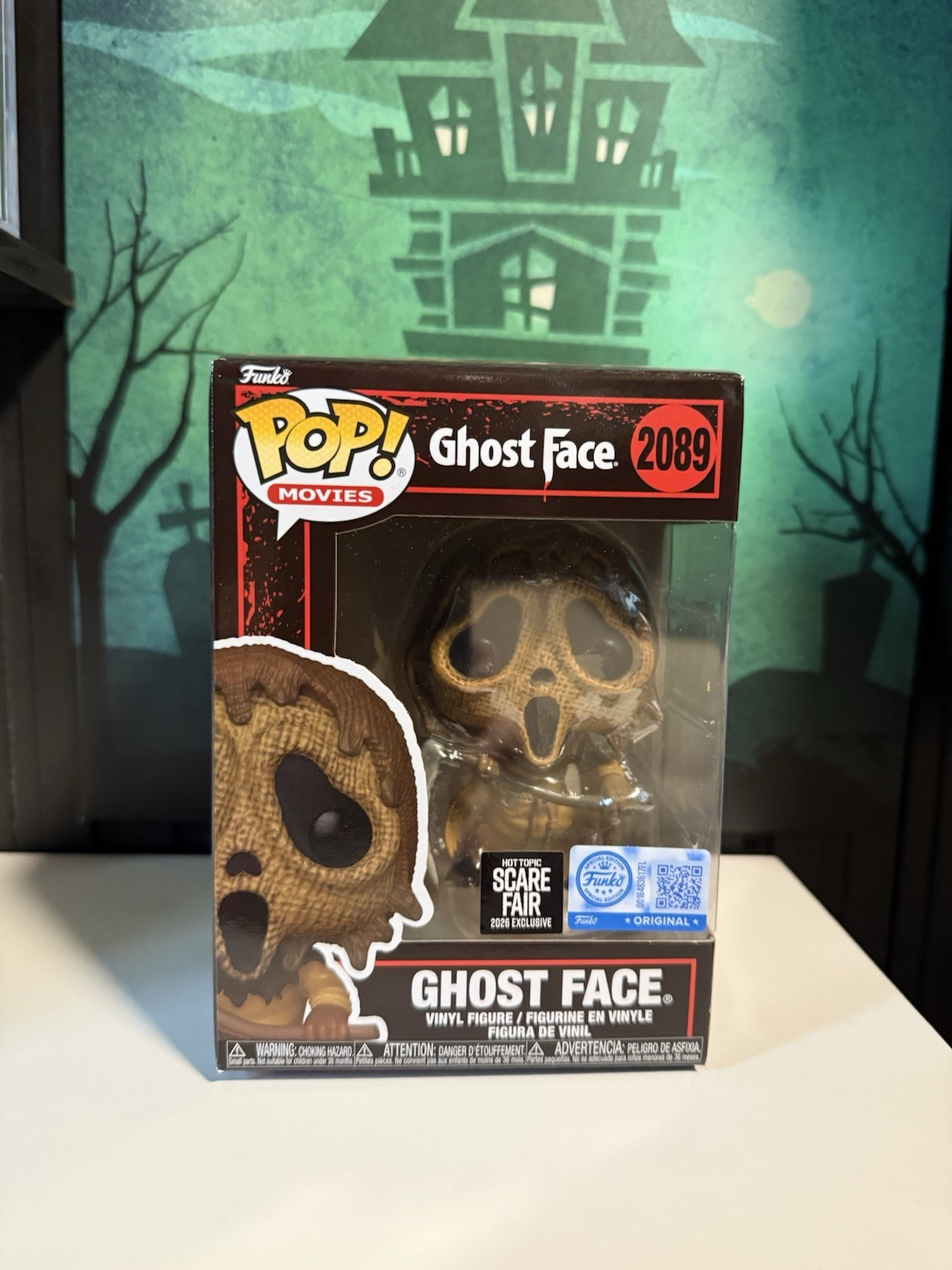Funko Pop Scream Ghost Face Ghostface Scare Fair 2026 Hot Topic In HAND
