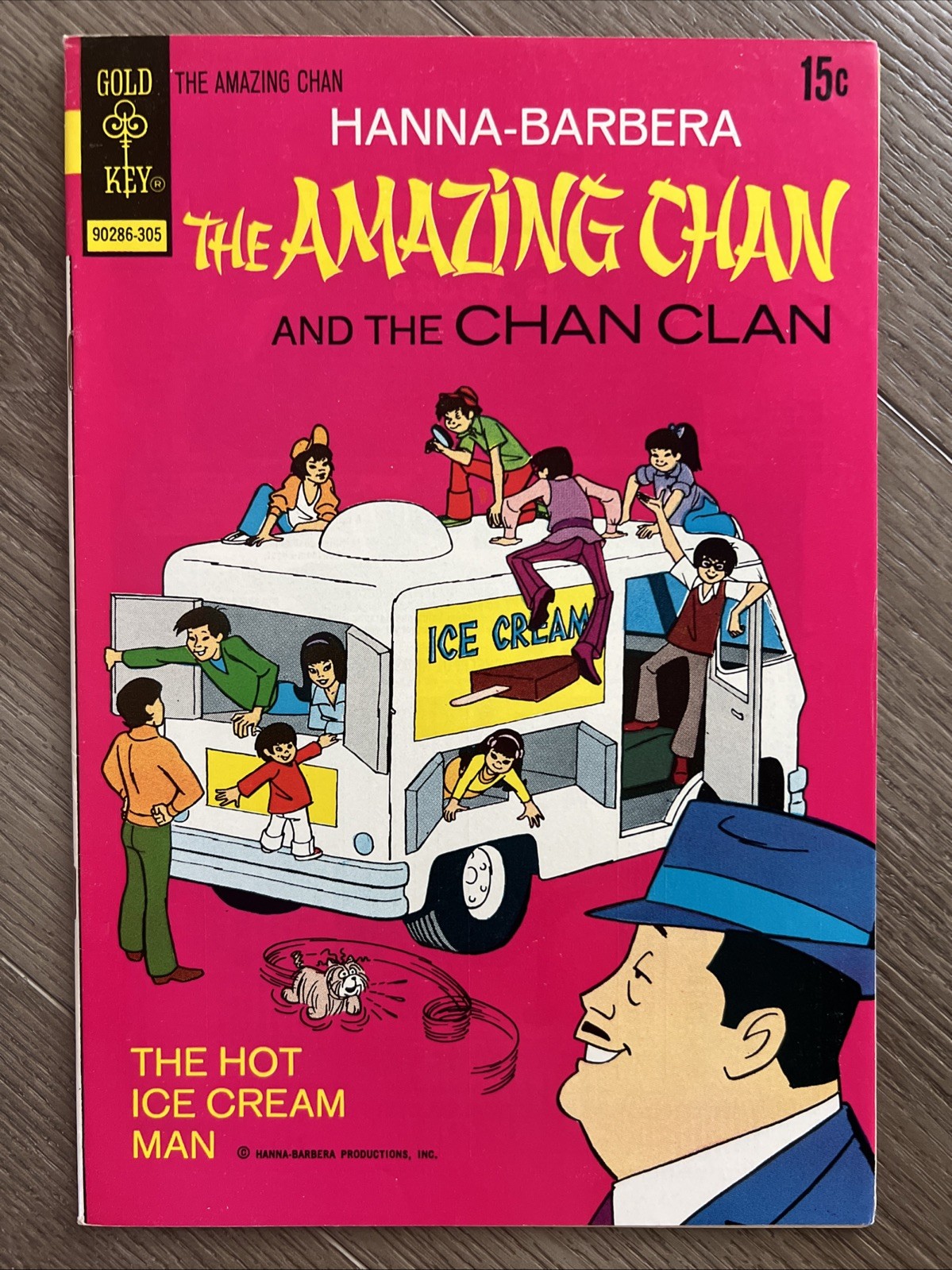 Set 1-4 Hanna-Barbera Amazing Chan and the Chan Clan Gold Key Comics 1973 Set 1-4 Hanna-Barbera Amazing Chan and the Chan Clan Gold Key Comics 1973