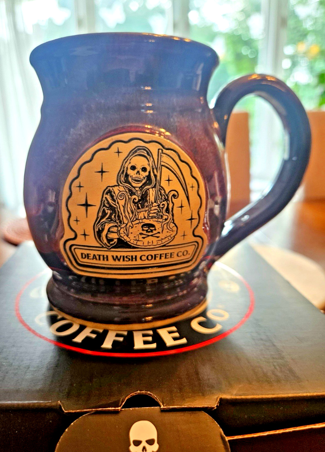Death Wish Coffee 2022 Purple Pie Day Limited Edition Numbered Mug Made in USA Death Wish Coffee 2022 Purple Pie Day Limited Edition Numbered Mug Made in USA