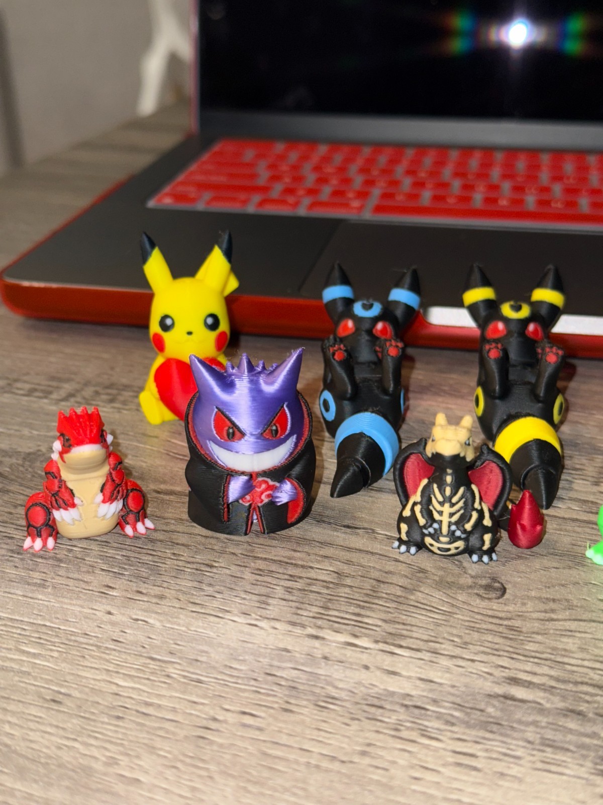Pokemon Keychain 3D printed Pokemon Keychain 3D printed