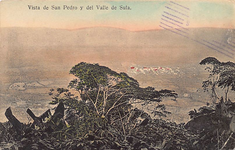 Honduras - Vista de San pedro y del Valle de Sula - Ed. P. Maier & Co. Honduras - Vista de San pedro y del Valle de Sula - Ed. P. Maier & Co.