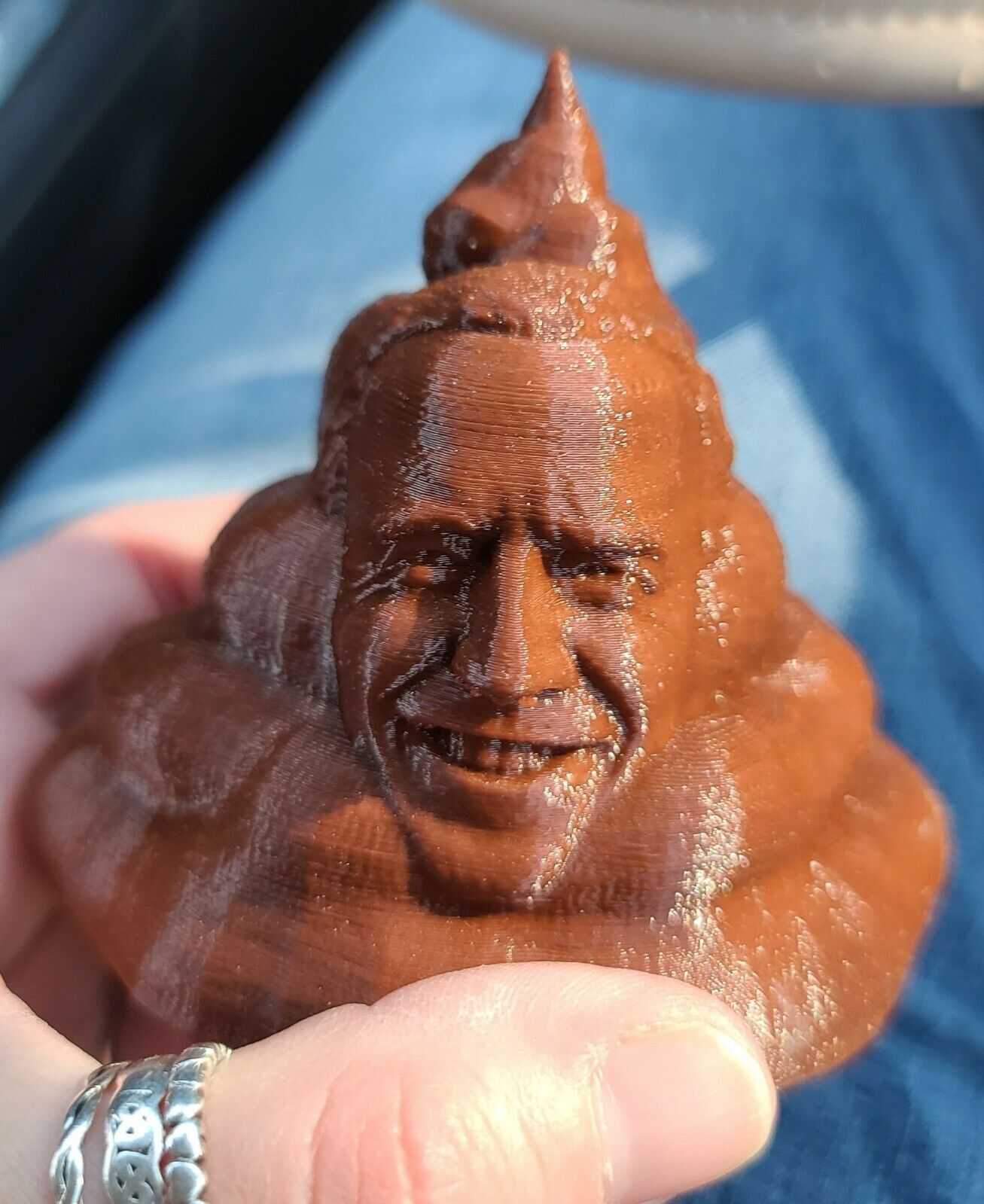 Joe Biden Poo 3D Printed President Turd FJB Lets Go Brandon