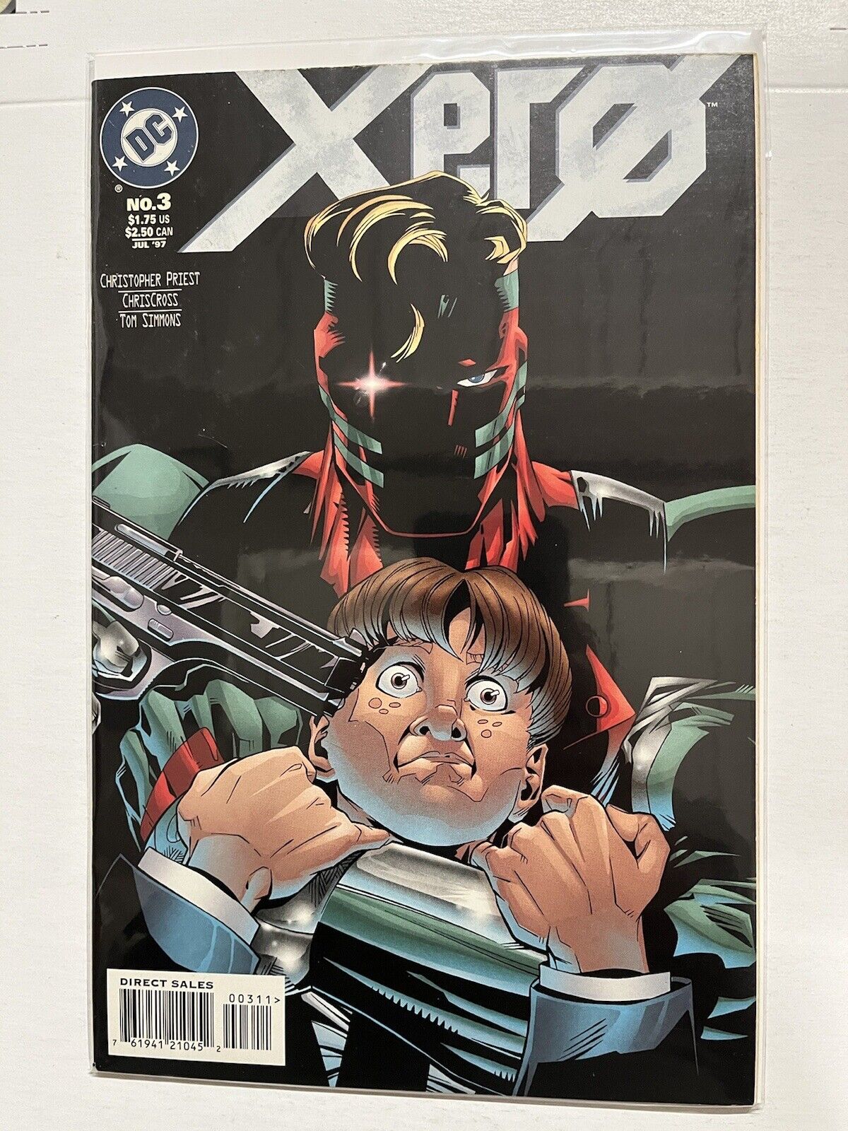 Xero #3 VF/NM; DC | Christopher Priest Optioned For Show 50 Cent- we combine shi