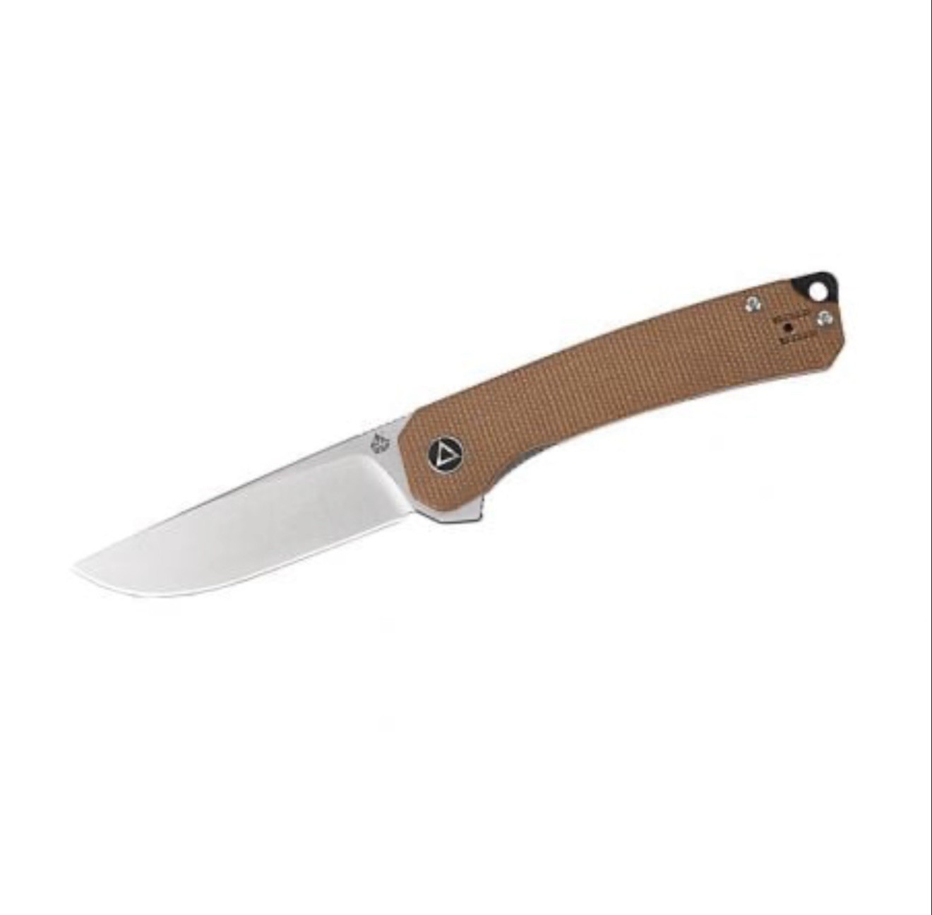 QSP Osprey Pocketknife Brown Micarta Handle Stainless Drop Point Liner Lock QSP Osprey Pocketknife Brown Micarta Handle Stainless Drop Point Liner Lock