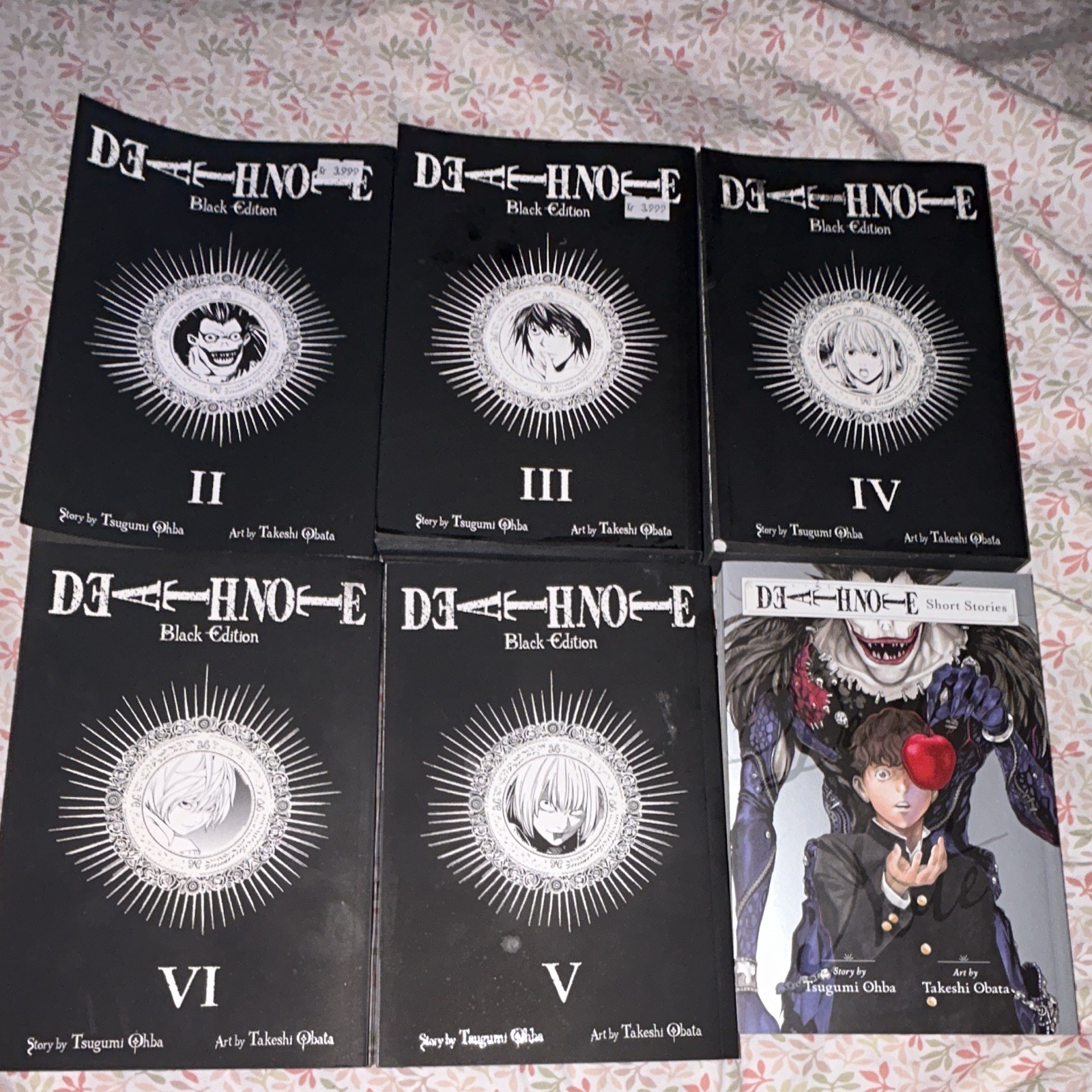 Death Note Black Edition Manga complete set(PLEASE message before purchase) Death Note Black Edition Manga complete set(PLEASE message before purchase)