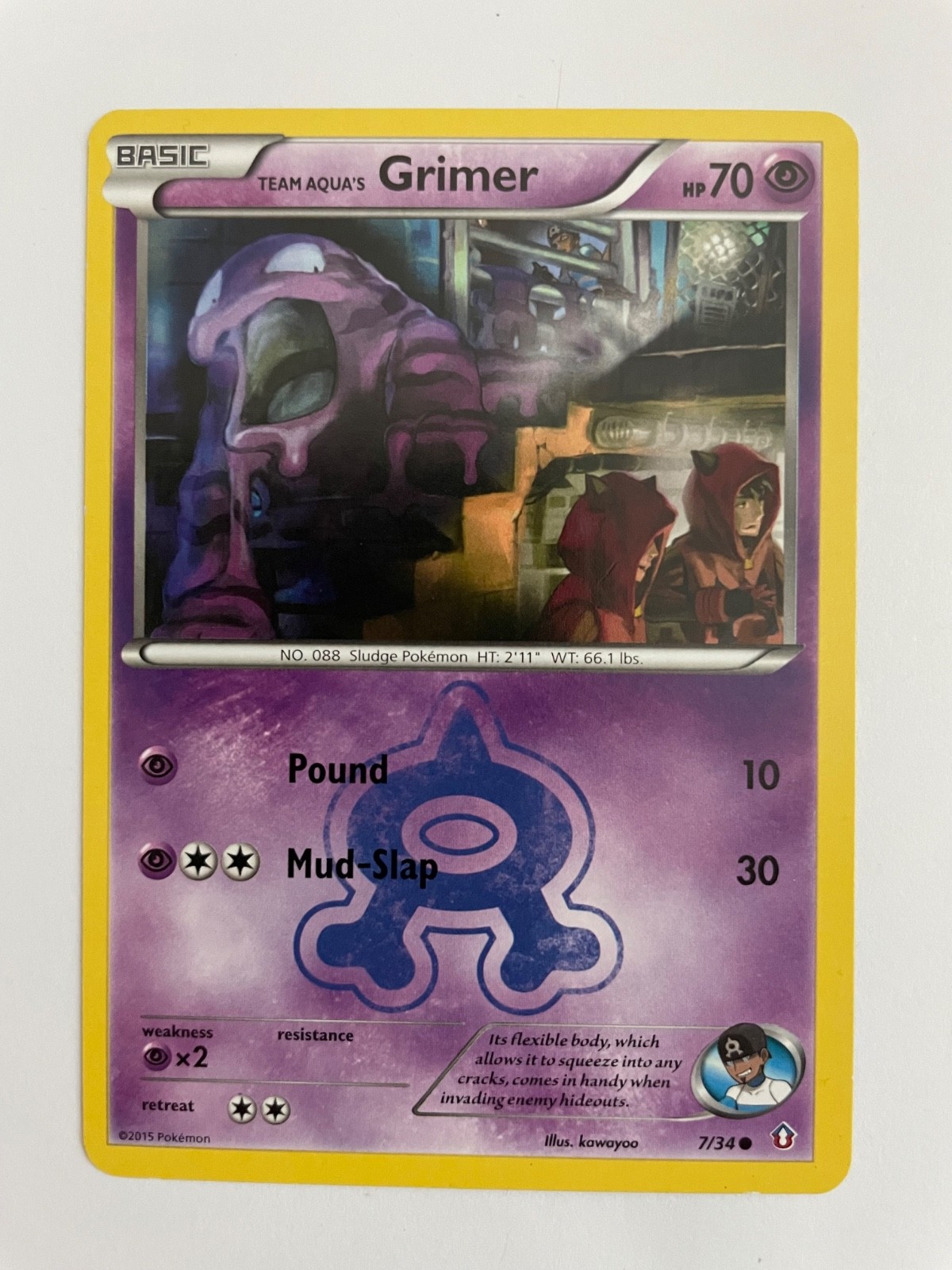 Alolan Grimer 57/149 Reverse Holo Common Pokemon TCG NM Alolan Grimer 57/149 Reverse Holo Common Pokemon TCG NM