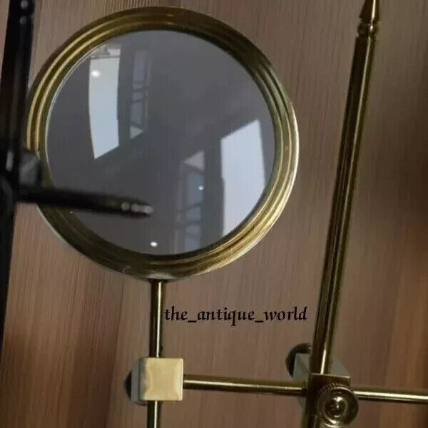 Antique Brass Magnifying Lot Of 3 Nautical Fully With Stand Brass Gift Antique Brass Magnifying Lot Of 3 Nautical Fully With Stand Brass Gift
