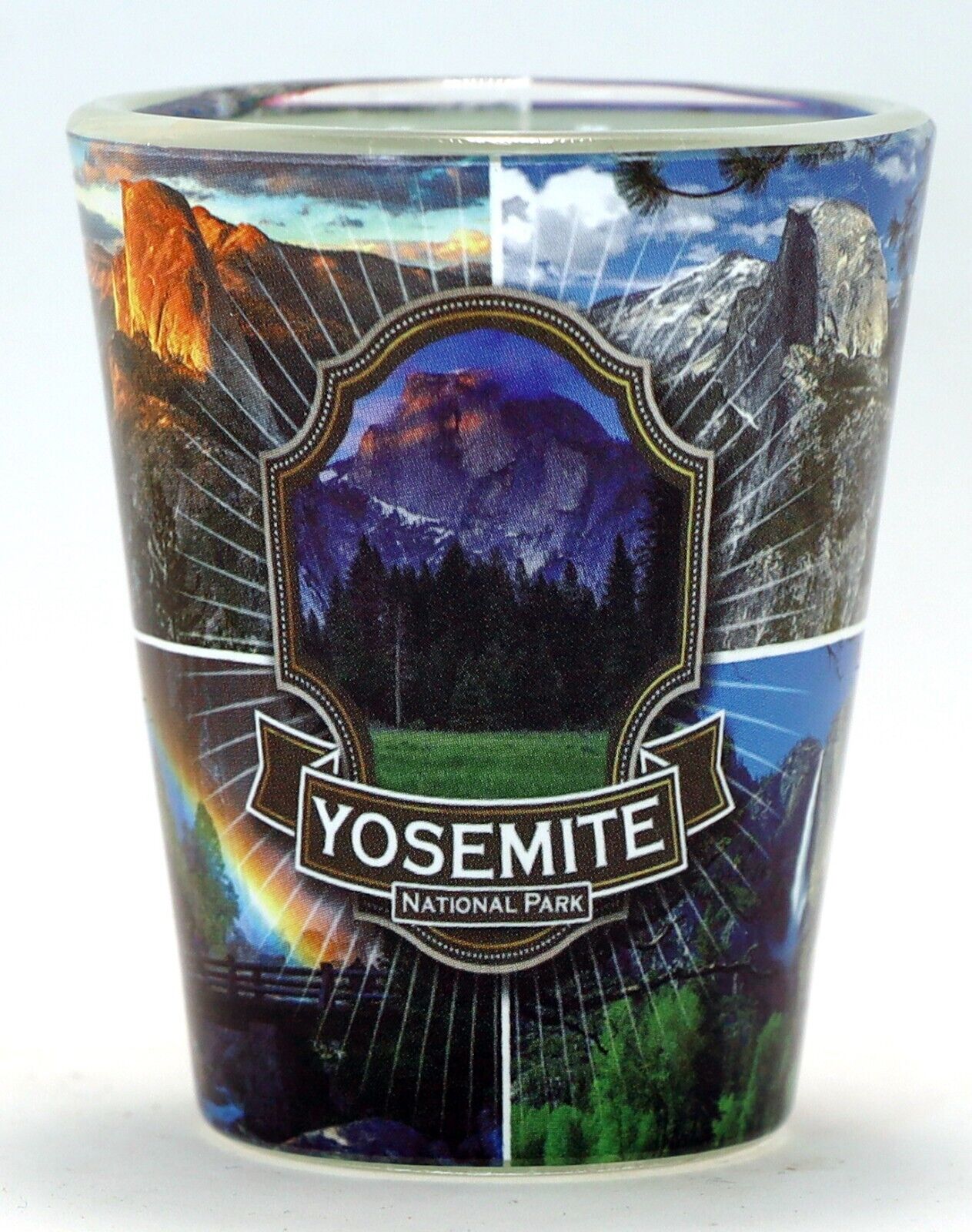 Yosemite California National Park 8 Windows Shot Glass