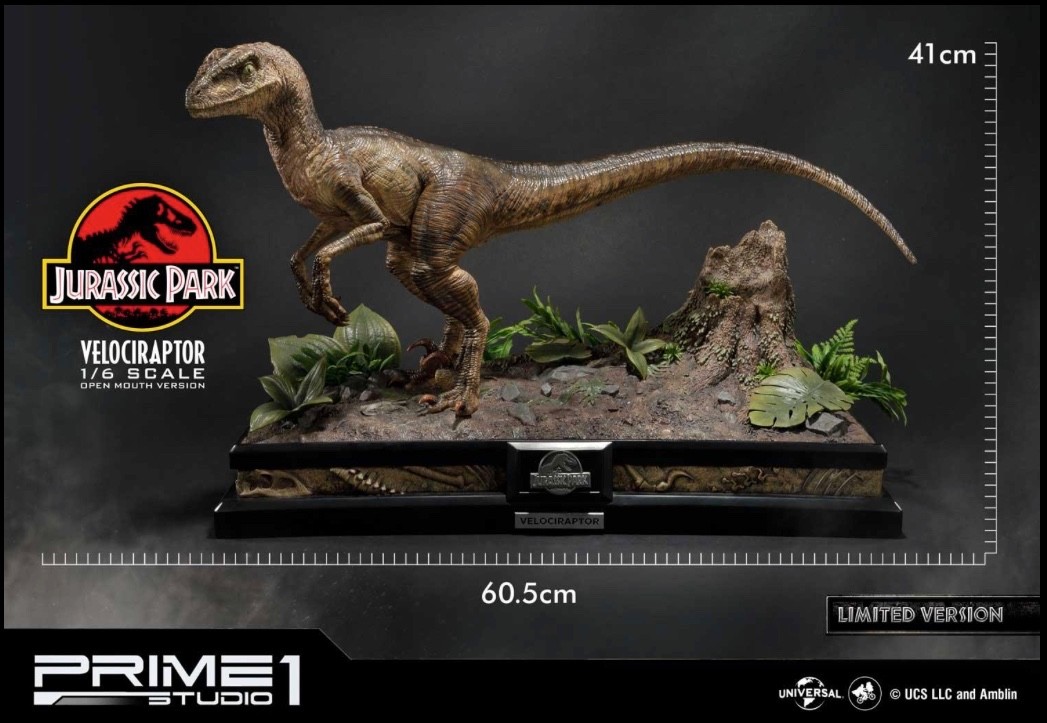Jurassic Park 1/6 Scale LMCJP-03LM: Velociraptor Closed Mouth Bonus Version Jurassic Park 1/6 Scale LMCJP-03LM: Velociraptor Closed Mouth Bonus Version