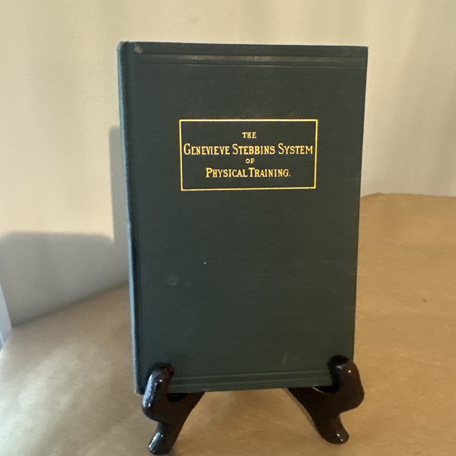 Antique Physical Culture Book ~ Genevieve Stebbins System of Physical Training 