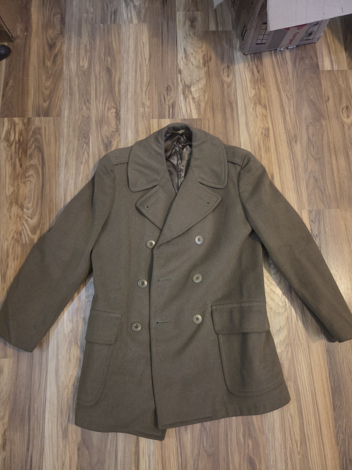 WWII WW2 US Army Military M1926 Officer Overcoat Doeskin Jacket | A+ Cond 38R WWII WW2 US Army Military M1926 Officer Overcoat Doeskin Jacket | A+ Cond 38R
