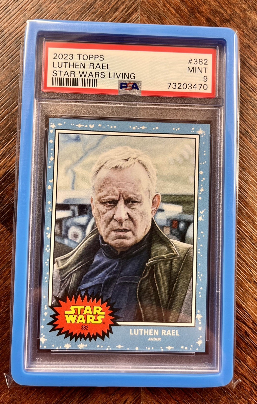 Luthen Rael - 2023 Topps Star Wars Living Set #382 /1736 PSA 9 Mint