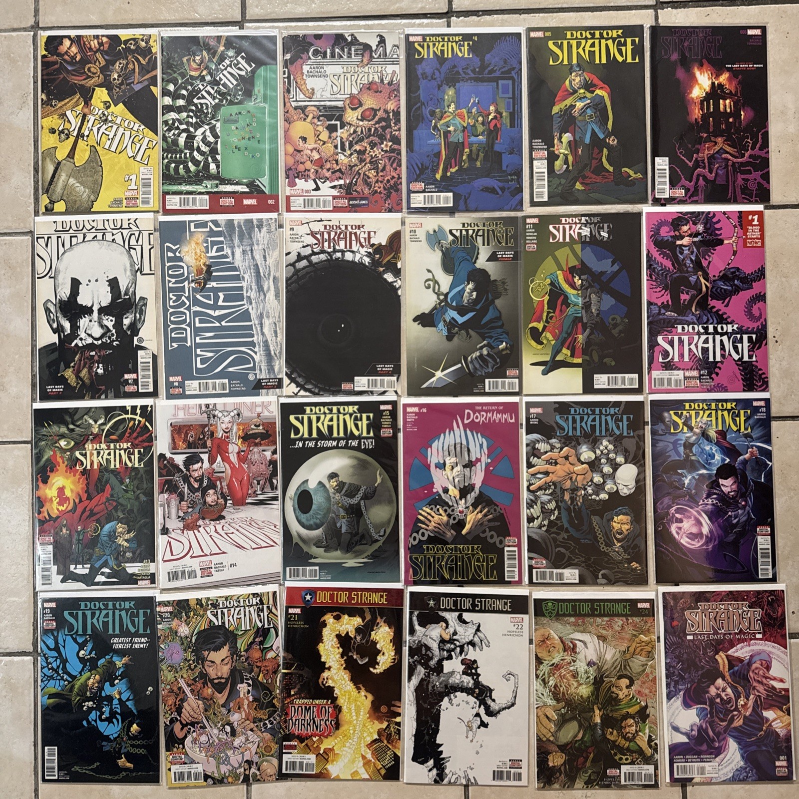 DOCTOR STRANGE #1-24 Incomplete Run & Last Days Of Magic MARVEL 2015 DOCTOR STRANGE #1-24 Incomplete Run & Last Days Of Magic MARVEL 2015